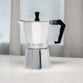 Brew Like a Nonna: Authentic Italian & Cuban Coffee at Home (Silver)