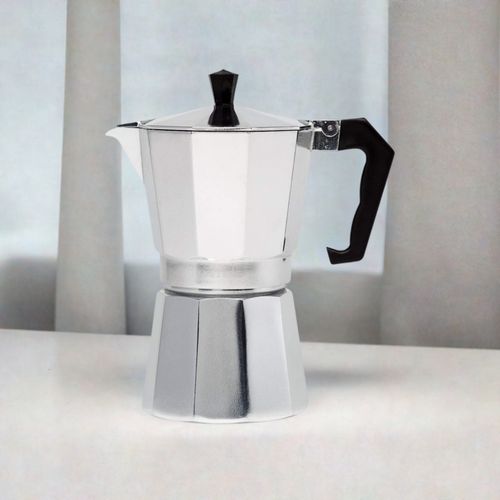 Brew Like a Nonna: Authentic Italian & Cuban Coffee at Home (Silver)
