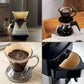 Size 4 Coffee Filters, 8-12 Cup, Set of 200, Coffee Filters 4 Cone Paper, Natural Unbleached Paper Filters for Pour over Coffee Dripper and Coffee Maker