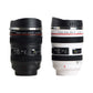 Stainless Steel Camera Ef24-105Mm Coffee Lens Mug White Black Coffee Mugs Creative Gift Coffee Cups Canecas Tazas Vaso Caf