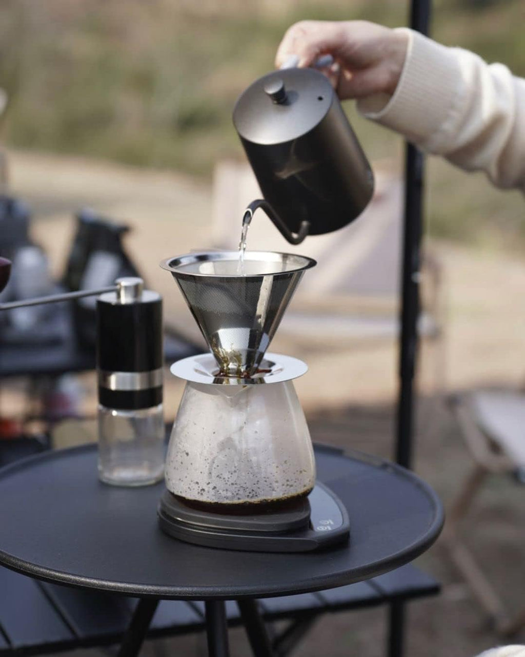 Pour over Coffee Kettle Mini 20 OZ Gooseneck Kettle Spout Coffee Pots Drip Coffee Maker Kettle Long Narrow Stainless Steel Pour over Kettle