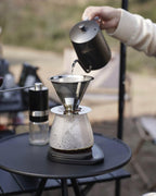 Pour over Coffee Kettle Mini 20 OZ Gooseneck Kettle Spout Coffee Pots Drip Coffee Maker Kettle Long Narrow Stainless Steel Pour over Kettle