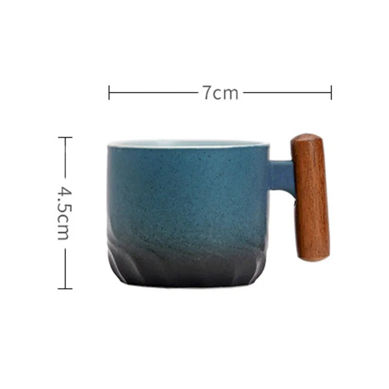 70Ml Ceramic Retro Coffee Cup Office Water Cup Filter Tea Mug Ceramic Coffee Mug Handmade Tea Coffee Cup Birthday Gift