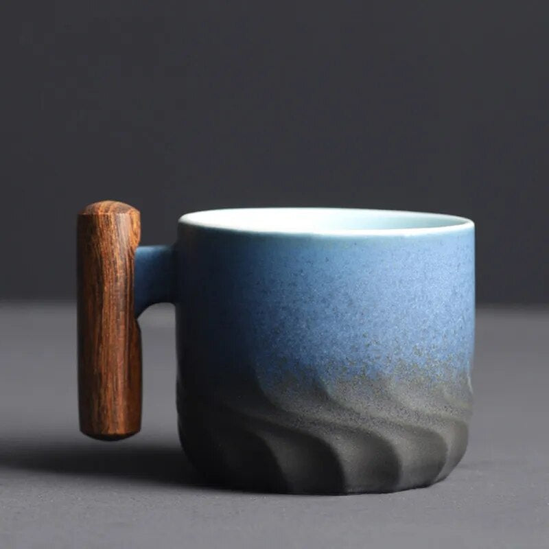 70Ml Ceramic Retro Coffee Cup Office Water Cup Filter Tea Mug Ceramic Coffee Mug Handmade Tea Coffee Cup Birthday Gift